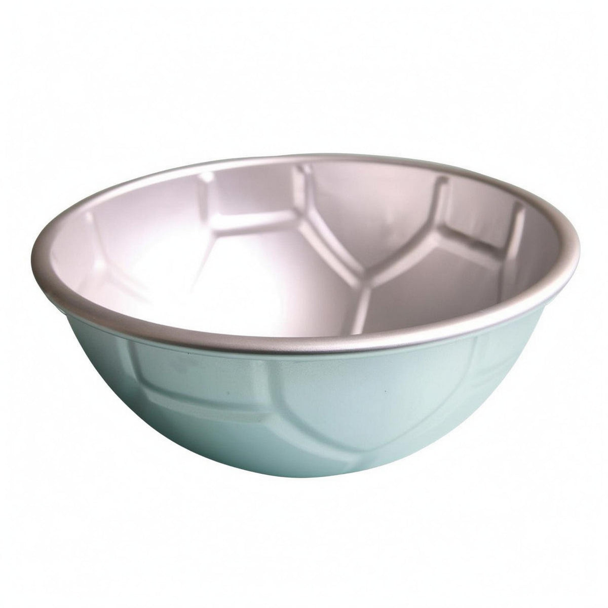 Soccer Cake Pan Anodized Finish Hemispherical Cake Pan Open Top