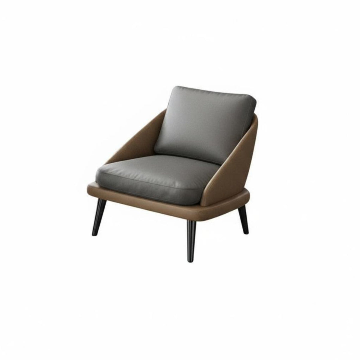 Minimalist Design Curved Shell Armchair Versatile Design Reception Seating Stable Construction Commercial Furniture Easy to Clean for Business Owners, Interior Designers, Hotel Lobby, Coffee Shop, Home Office, Living Room