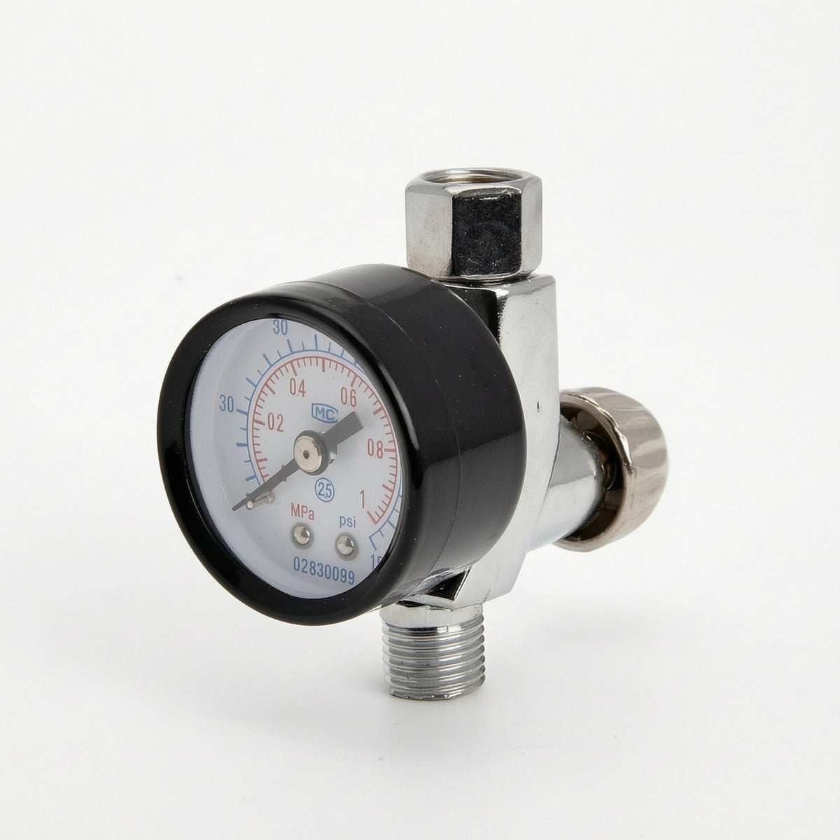 Airbrush Filter with Pressure Gauge Mini Inline Water Separator with Gauge