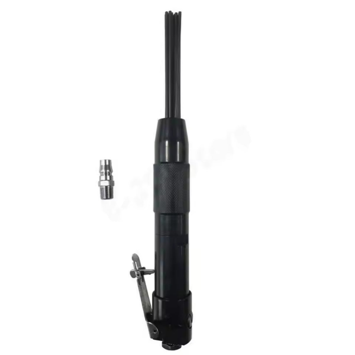 Pneumatic Pin Scaler Handheld Compressed-Air Scaling Device Scaler Compact Rust Remover for Restorers, Mechanics, Workshop