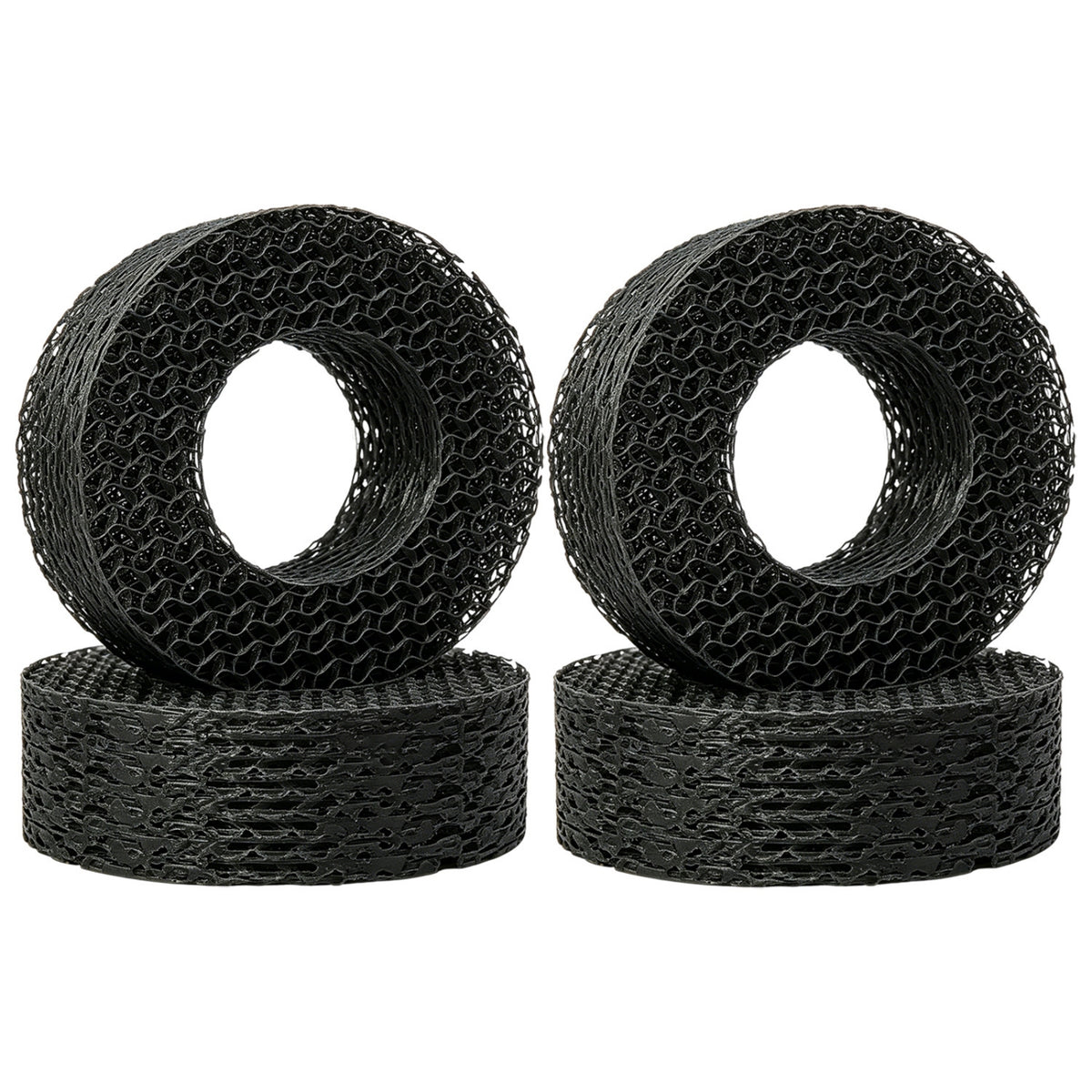 4 Pieces TPU Tire Insert Flexible 3D Printed Tire Insert for RC Hobbyists, Trail Riding