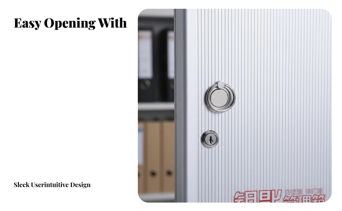 High Capacity Wall-Mounted Lockbox Locking Key Cabinet Lockable Box for Actual Property Estate Agents, Office Administrators, Car Dealership, School, Medical Office, Garage