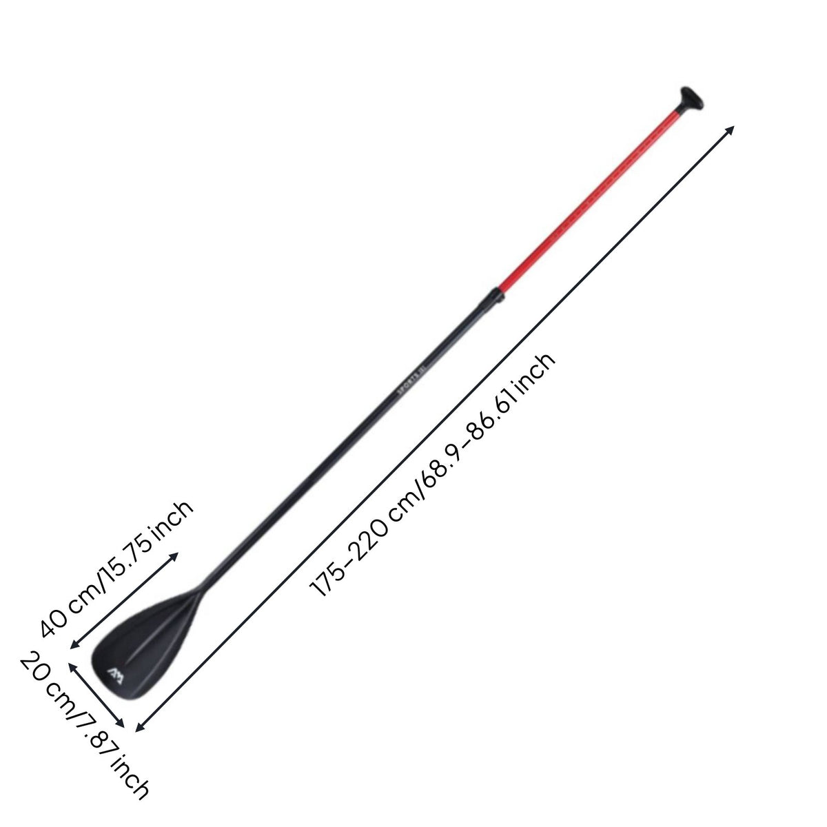 Long-Lasting Aluminum SUP Paddle Travel Friendly Adjustable SUP Paddle