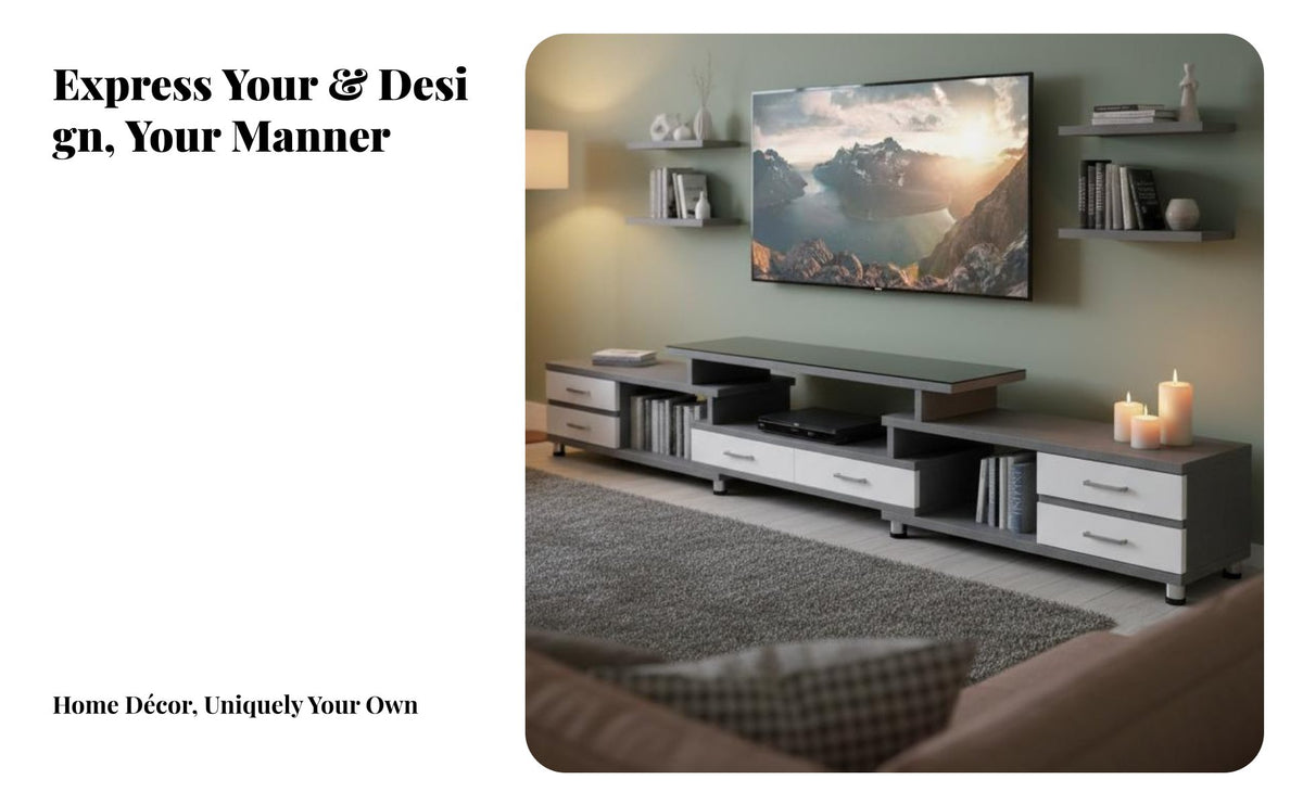 Modern Design Lowlow-height TV Stand Minimalist and aesthetic Lowlow-height multimedia Cabinet Floor-Standing Living Room Furniture Ample Storage for Apartment Dwellers, homeowners, Families, Lounge Area, Bedroom