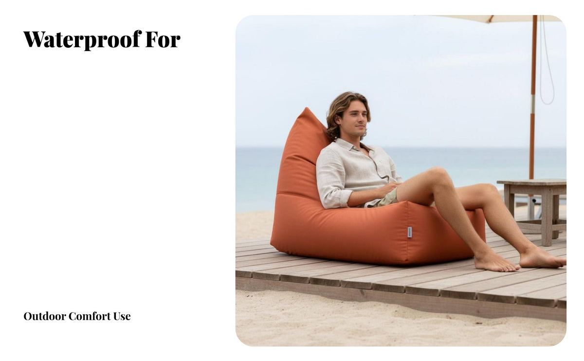 Waterproof Oversized Teardrop Sofa Comfortable seating sack Chair Easy to Clean Outdoor Furniture oversized Large for Homeowners, Students, Beach, Garden, patio, Living Room
