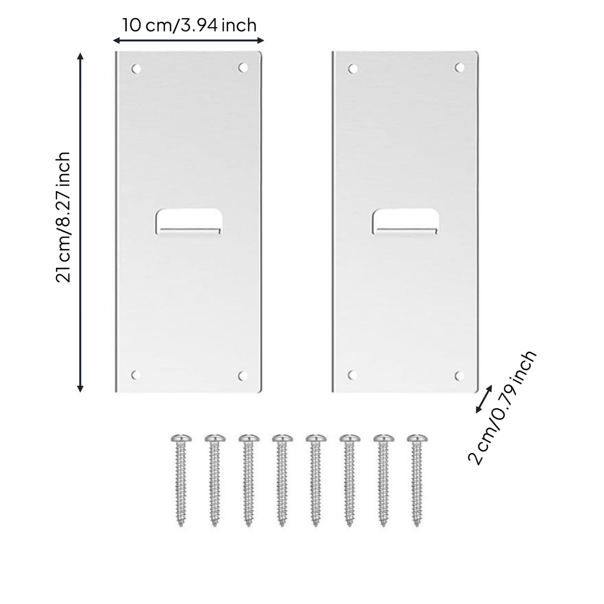 2 Pieces Corrosion-Resistant Fence Post Extension Bracket Long-Lasting Post Extension Bracket with Screws Reinforced Height Extender Stable for Contractors, Yard Projects