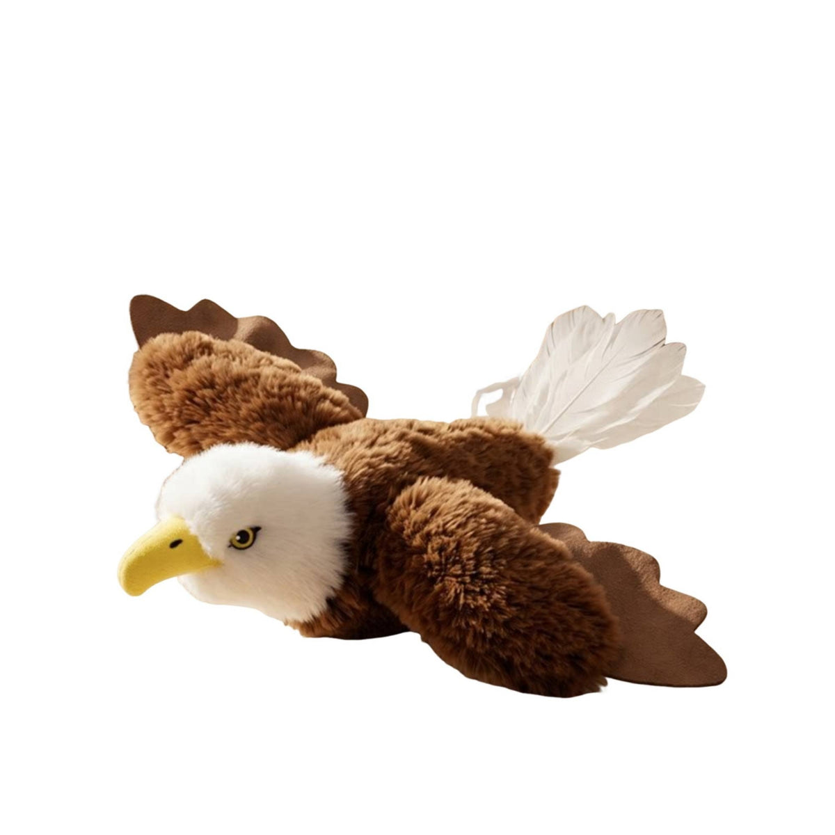 Feathered Cat Toy with Feathers Cushioned Automatic Cat Teaser Self Feathered Plaything Toy for Boredom Relief