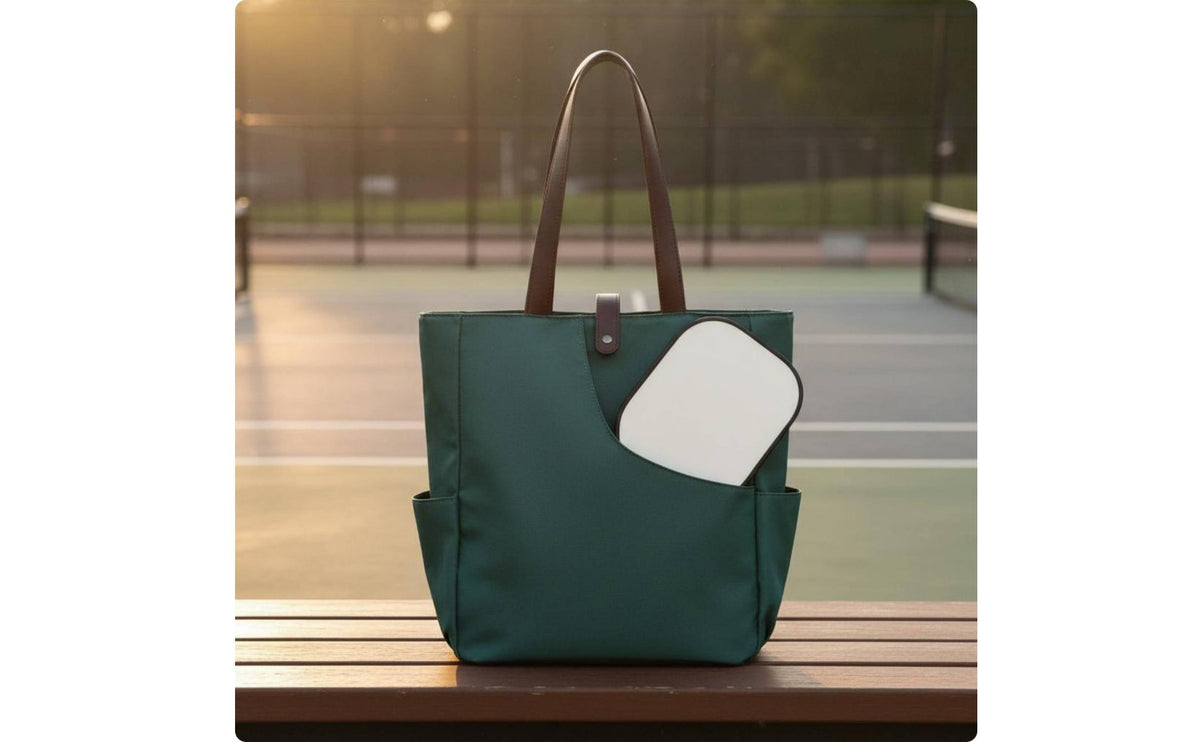 Paddle Racket Tote Portable Tennis Tote Bag Hand Carry Tennis Racket Storage Bag for Outdoor, Travel