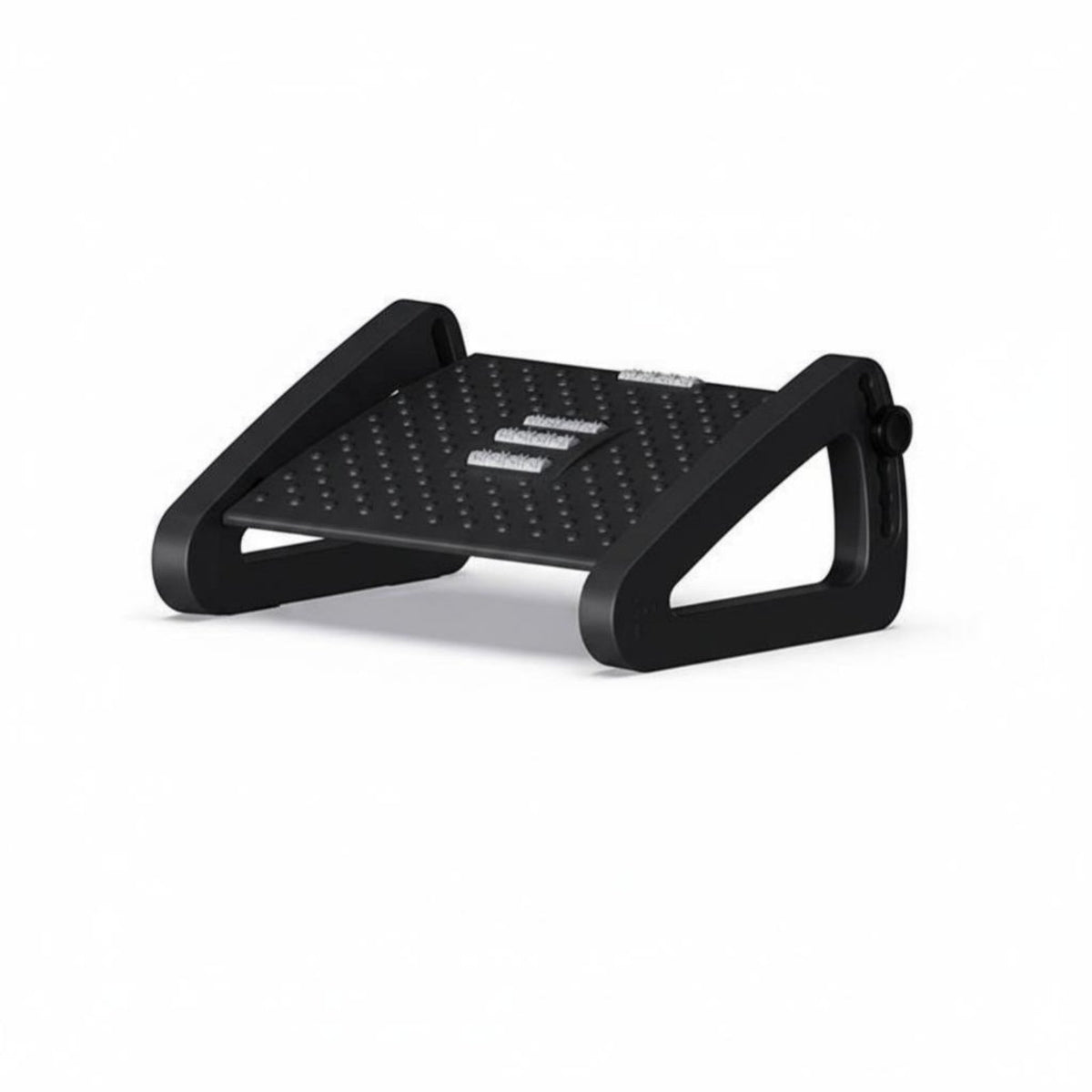 Non-Slip Ergonomic Foot oscillator Massage Texture Rocking Footrest with Massager Easy to Assemble Footstool two-modeUse for Home Workers, Students, video game enthusiasts, Study Room, Gaming Setup
