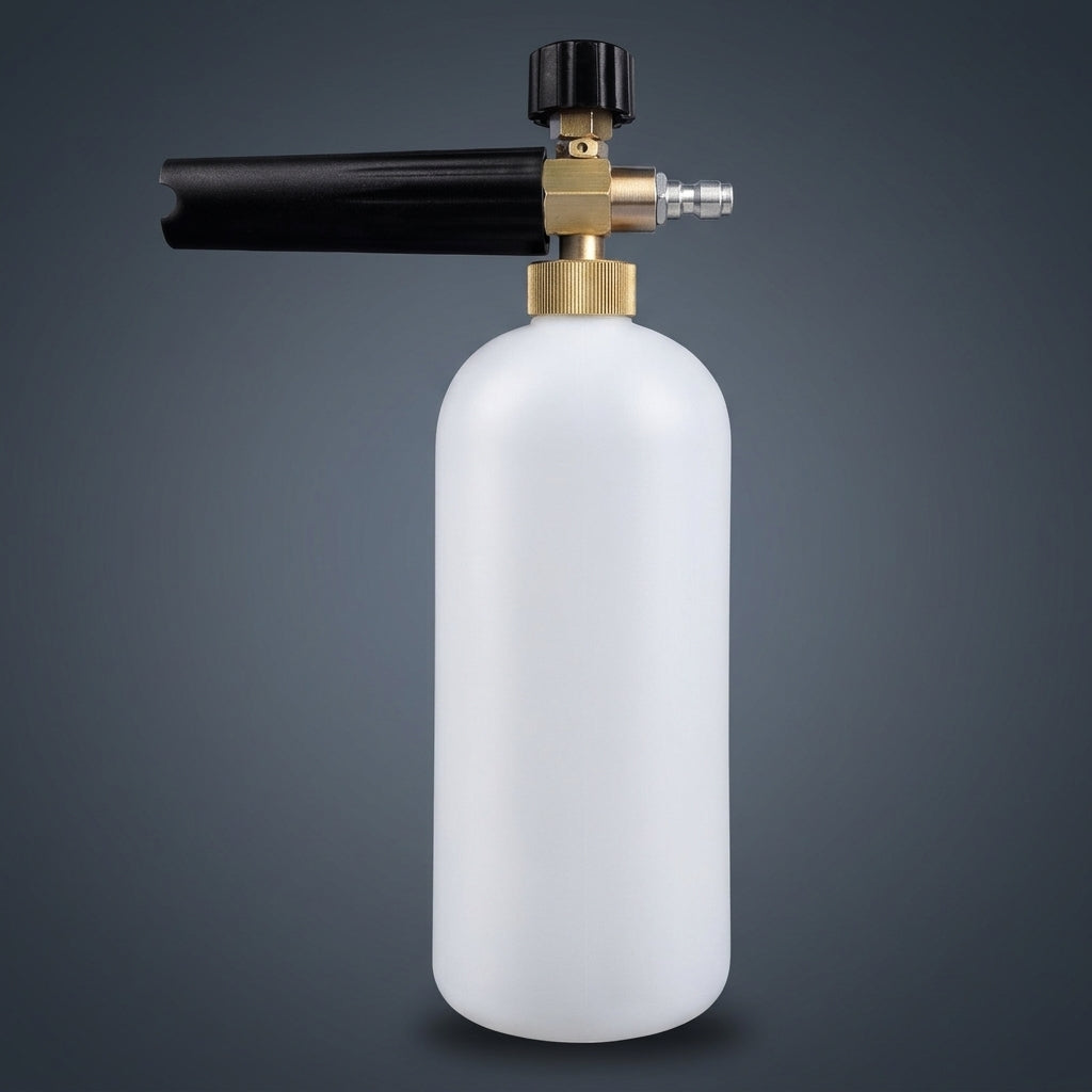 Soap Dispenser for Car Cleaning and Car Wash, High Pressure Foam Sprayer with Foam Lance and Dispenser Bottle, 10-Piece Set with Nozzles