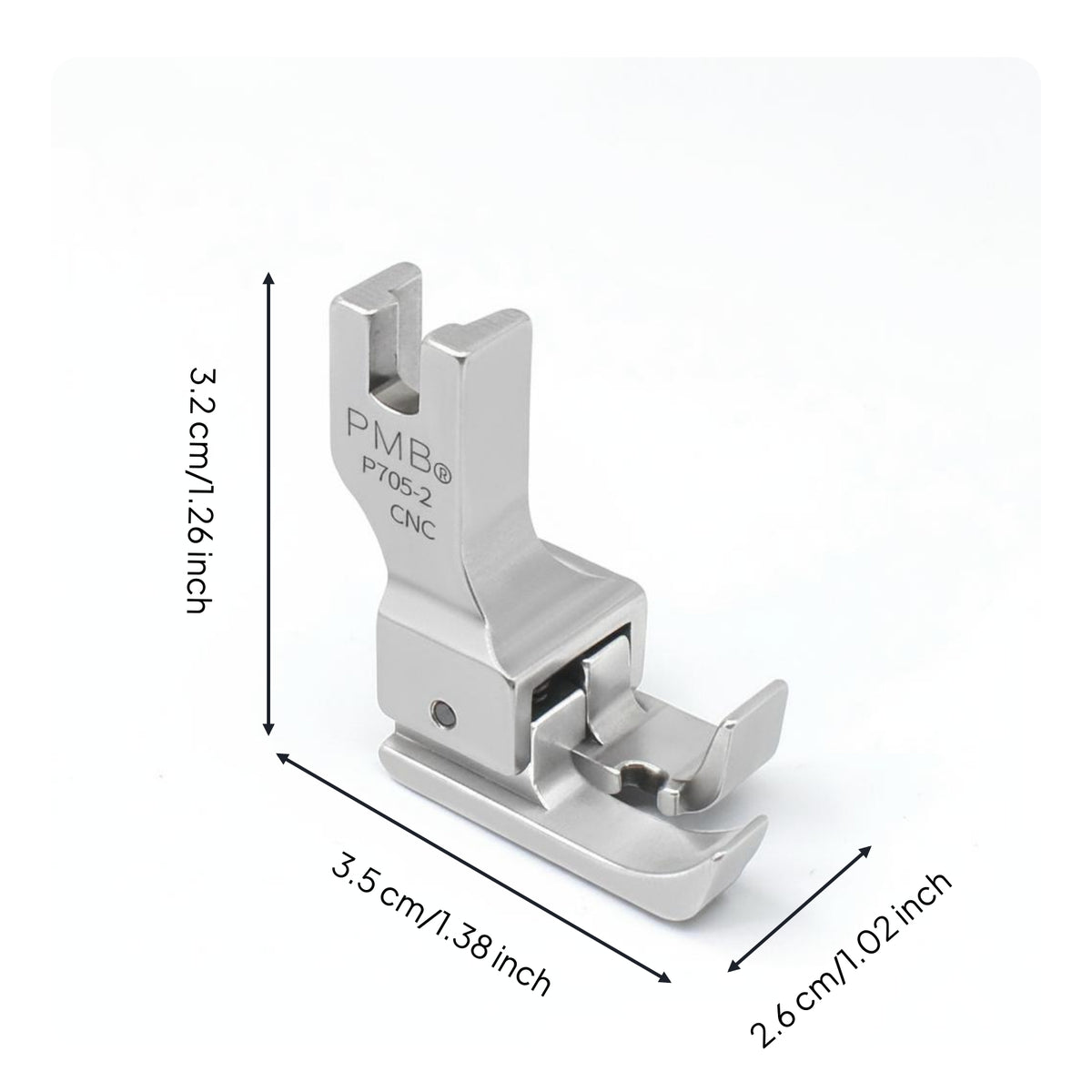Border Binding Foot Long-Lasting Sewing Accessory Even Material Guiding
