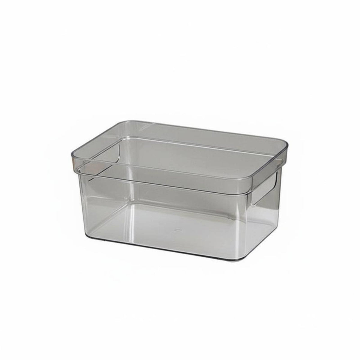 Clear Lidded container adaptable Plastic Container sturdyDuty for Desktop, Kitchen