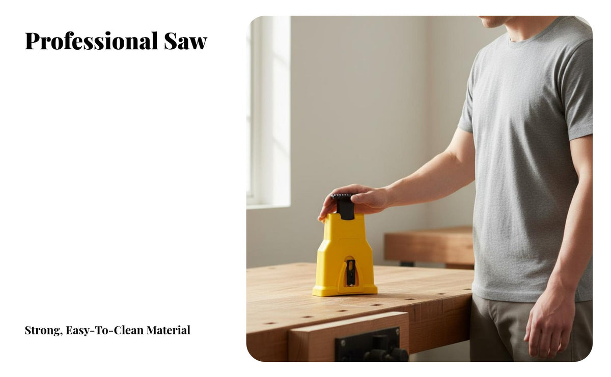 Saw Chain Honing Tool Easy to Use Saw Chain Sharpening Jig Portable Saw Chain Honing Tool for Woodworkers, Landscapers, Workshop, Job Site