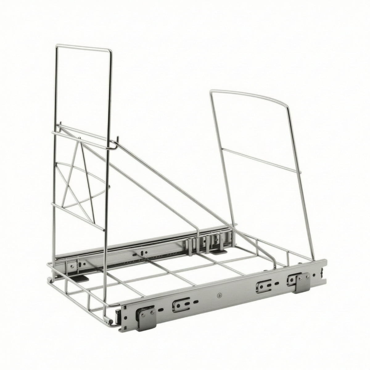 Pull-out Trash Can Rack Under-Cabinet Garbage Can Rack Concealed for Kitchen