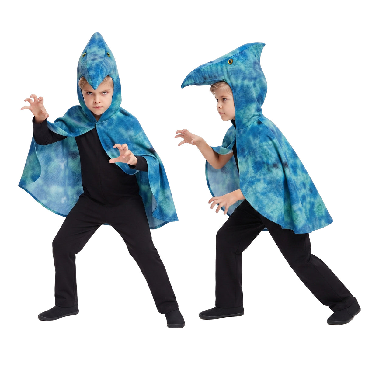 Halloween Dinosaur Cape for Kids Cosplay Party Performance