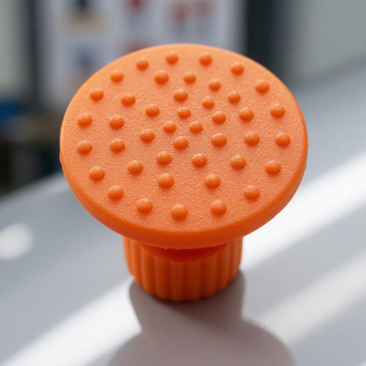 15 Pieces Plastic-Like Car Dent Pull Tab Orange Dent Pull Tab for Auto Body Repair