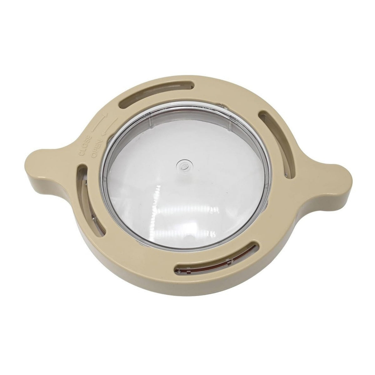 Replacement Pool Pump Lock Collar with Lid Transparent-View Spa Pump Lid Assembly for Maintenance Technicians