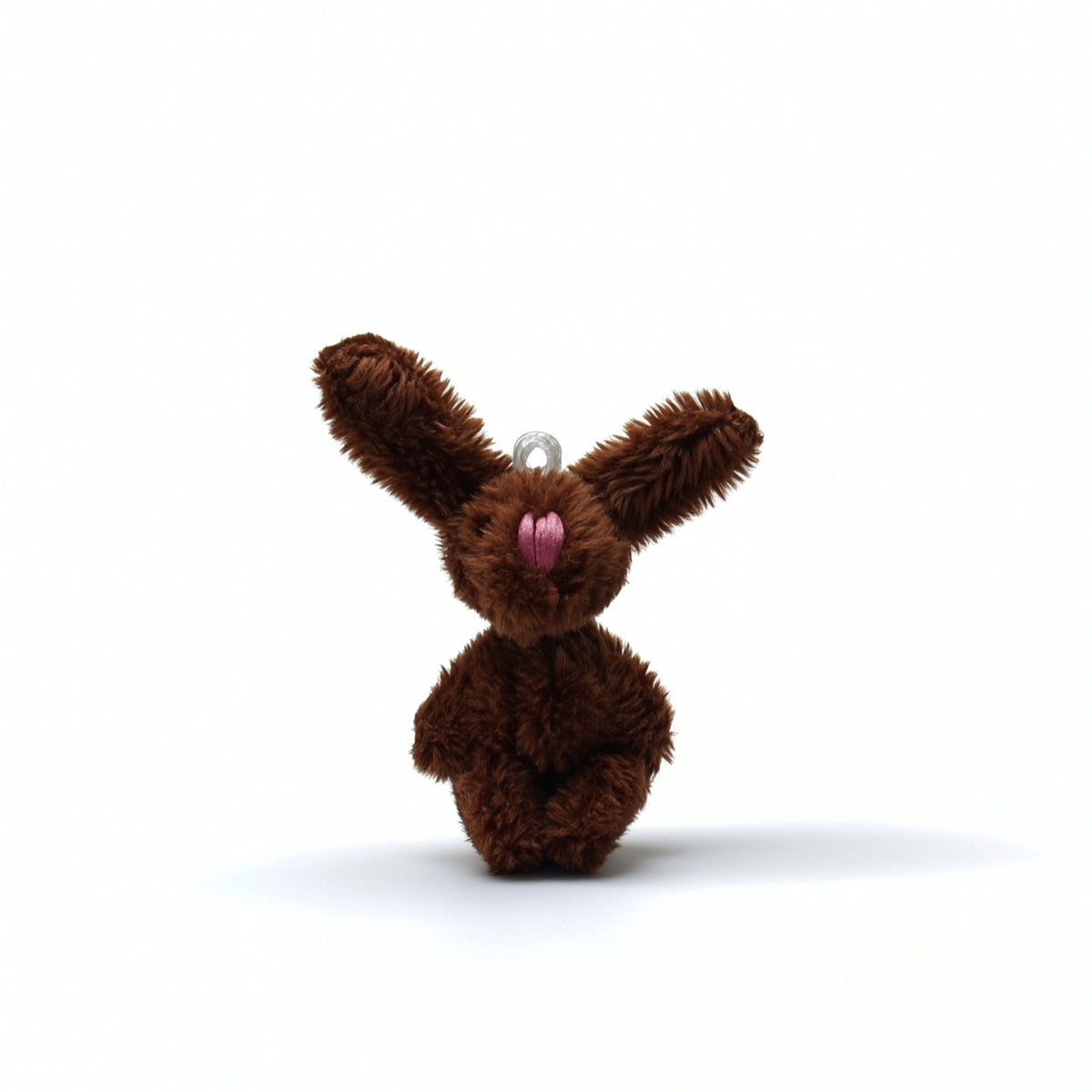 Rabbit Pendant with Loop Soft Bunny Pendant Small for Keychains