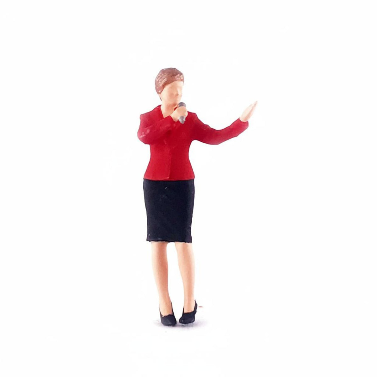 1:64 Scale People Figurine Collectible 1:64 Scale Scene Figure Broadcasting Streamer Miniature Highly Detailed Vlogger Model