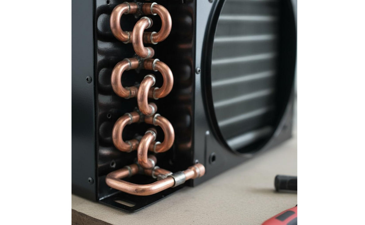 Refrigeration Chamber Evaporator Shell Type Fridge Evaporator Stable Performance Freezer Condenser