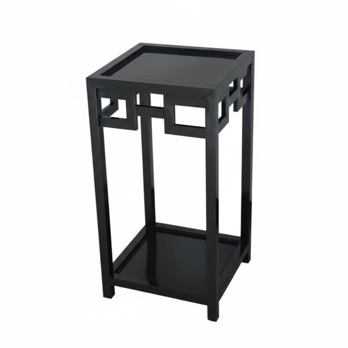Chinese Design Tall Two-Tier Flower Rack Indoor & Outdoor Use 2-Tier Pot Holder Anti-Rust Plant Stand Heavy-Duty for Gardeners, Homeowners, Balcony, Garden, Living Room, Bedroom