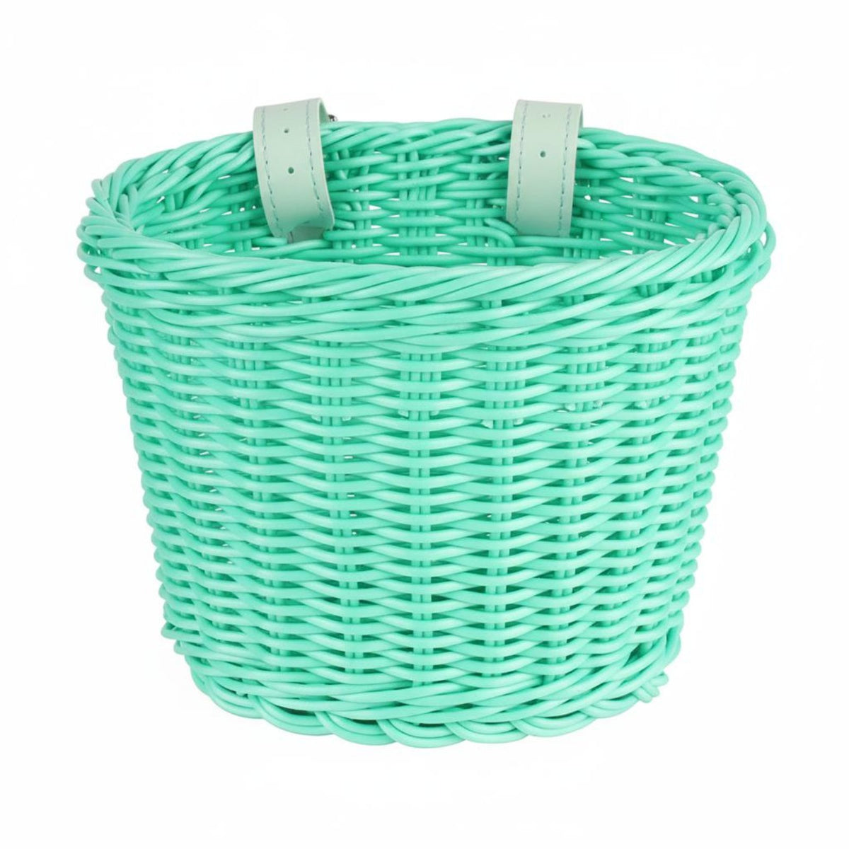 Storage Kids Bike Basket Set Colorful Wicker Bike Basket Long-Lasting Large Capacity
