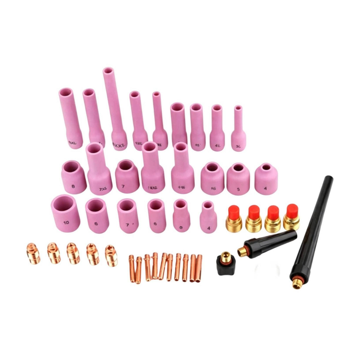 Welding Torch Accessory Kit Metal Joining Torch Consumables Reliable Collet Body for Welders