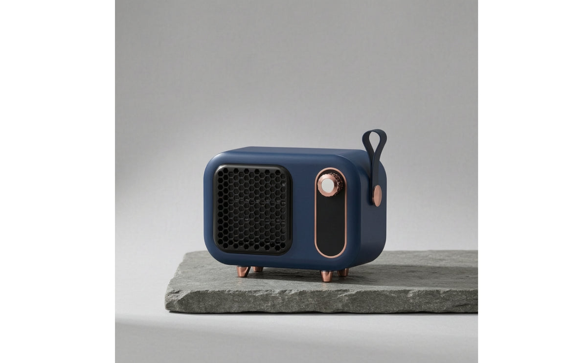 Compact Desktop Heater Portable Personal Space Heater Lightweight Ceramic for Desk, Office, Bedroom
