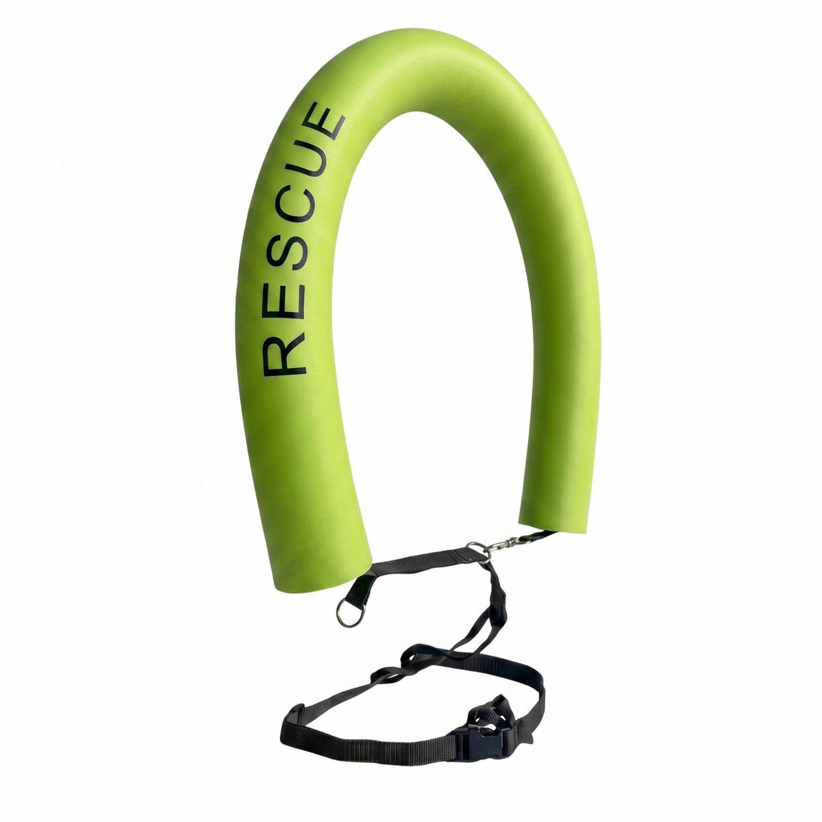 U-Shaped Swim Buoy Cylindrical Body Foam Rubber Buoy Tube Foam Flotation Belt Polished Aquatic Activity Belt Wearable