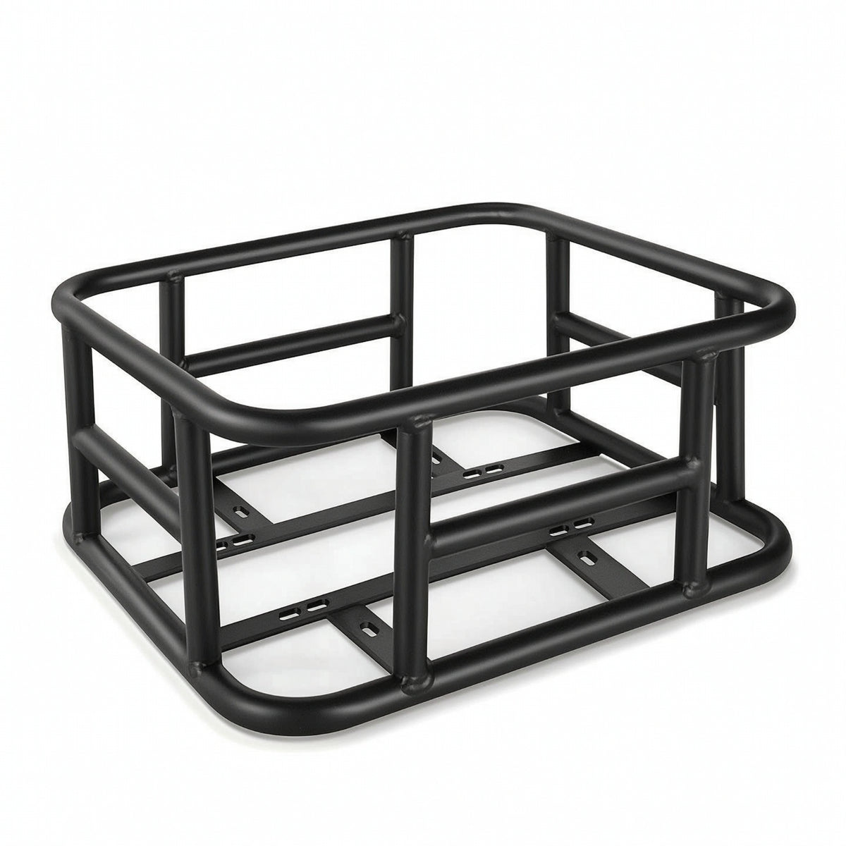 Rack-Mount Cycle Basket with Quick-Release Buckle Removable Metal Wire Bike Basket Long-Lasting Sturdy for Commuters, Commuting