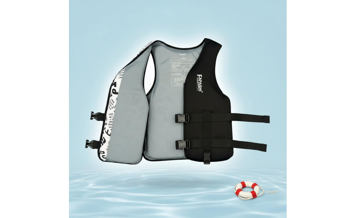 Rescue Flotation Vest Tear-Resistant Material Adjustable Safety Jacket Youth
