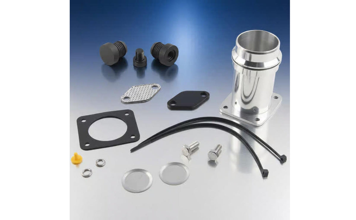 Aluminum Construction Removal Kit Emission System Part for DIY Mechanics Applications