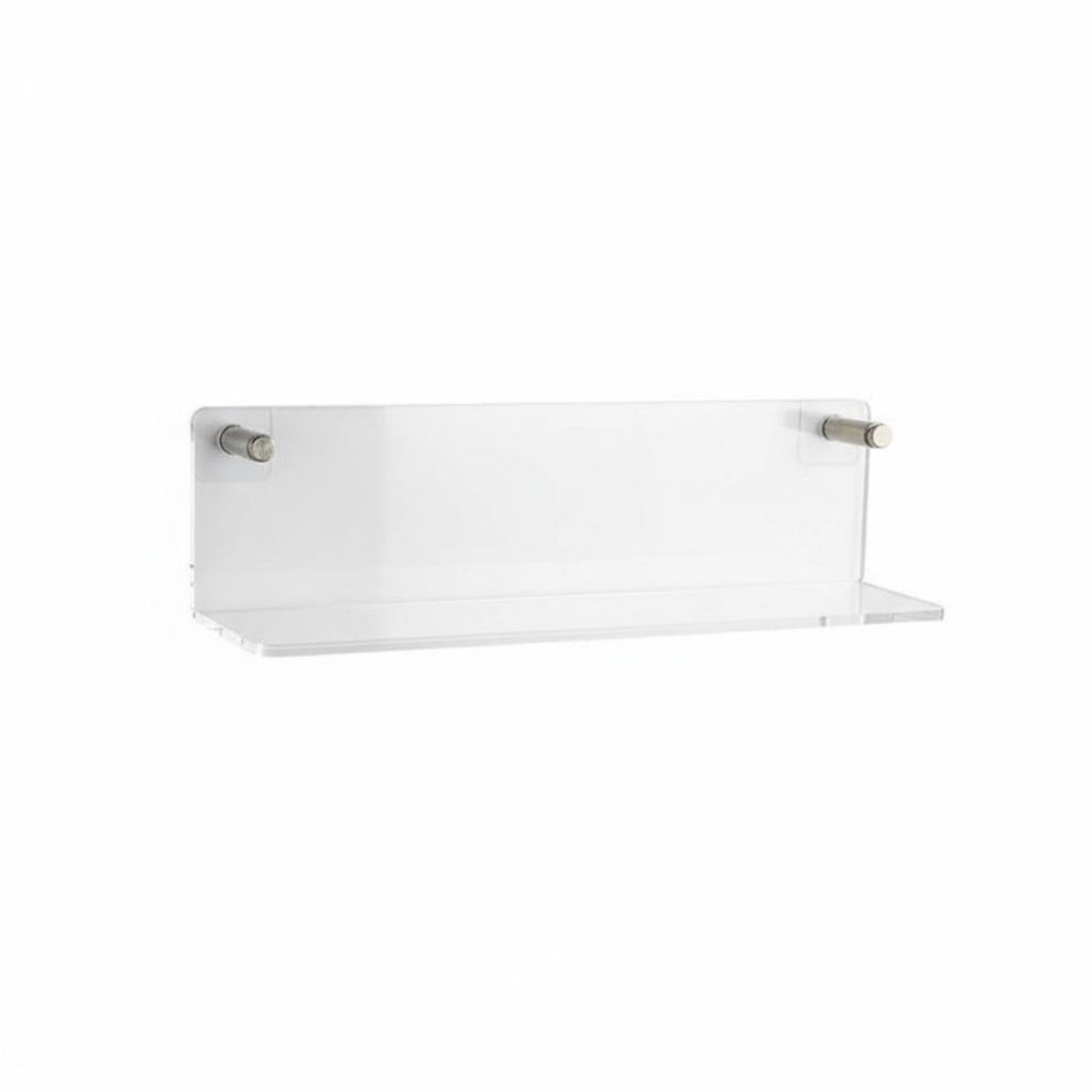 Clear Levitateing Shelf Space Saving Clear Book Ledge Safe Rounded Edges
