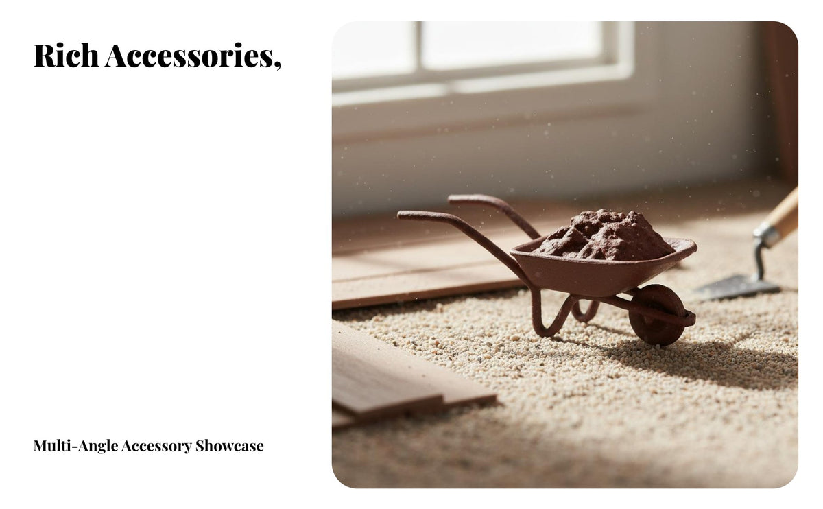 1:87 Scale Construction Worker High Intricate HO Scale Worker Figurine Architectural Model Person Various Poses for Hobbyists
