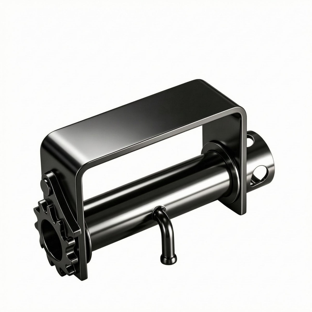 Toothed Adjustment Wheel Lever Turnbuckle Smooth Metallic-Look Finish Cargo Turnbuckle Bolted Connection Points Wire Rope Tensioner Metal for Load Fastening, Freight Transport