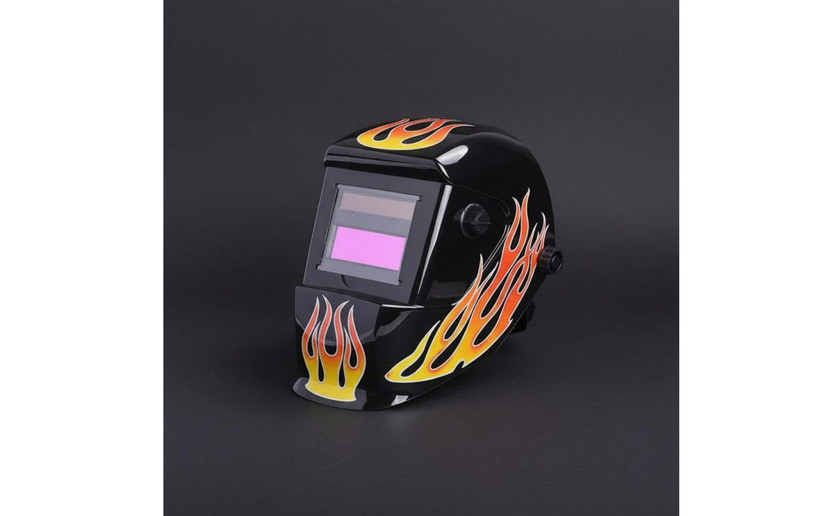 Auto Darkening Metalworking Helmet Heat Resistant Head Mounted Metalworking Face Guard Individual Safety Equipment Lightweight