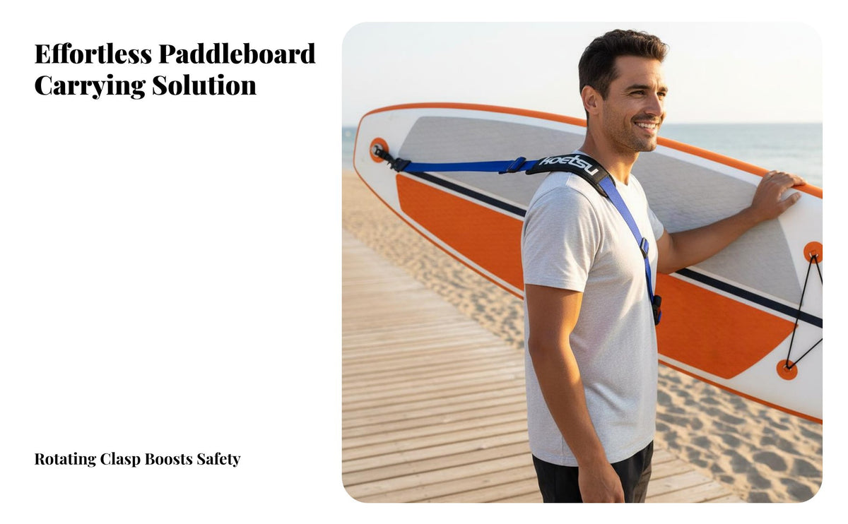 Paddle Board Transport Ing Strap Reinforced Buckle Paddle Board Transport Belt Sturdy Paddle Board Transport Strap for Paddlers, Surfers, Outdoor