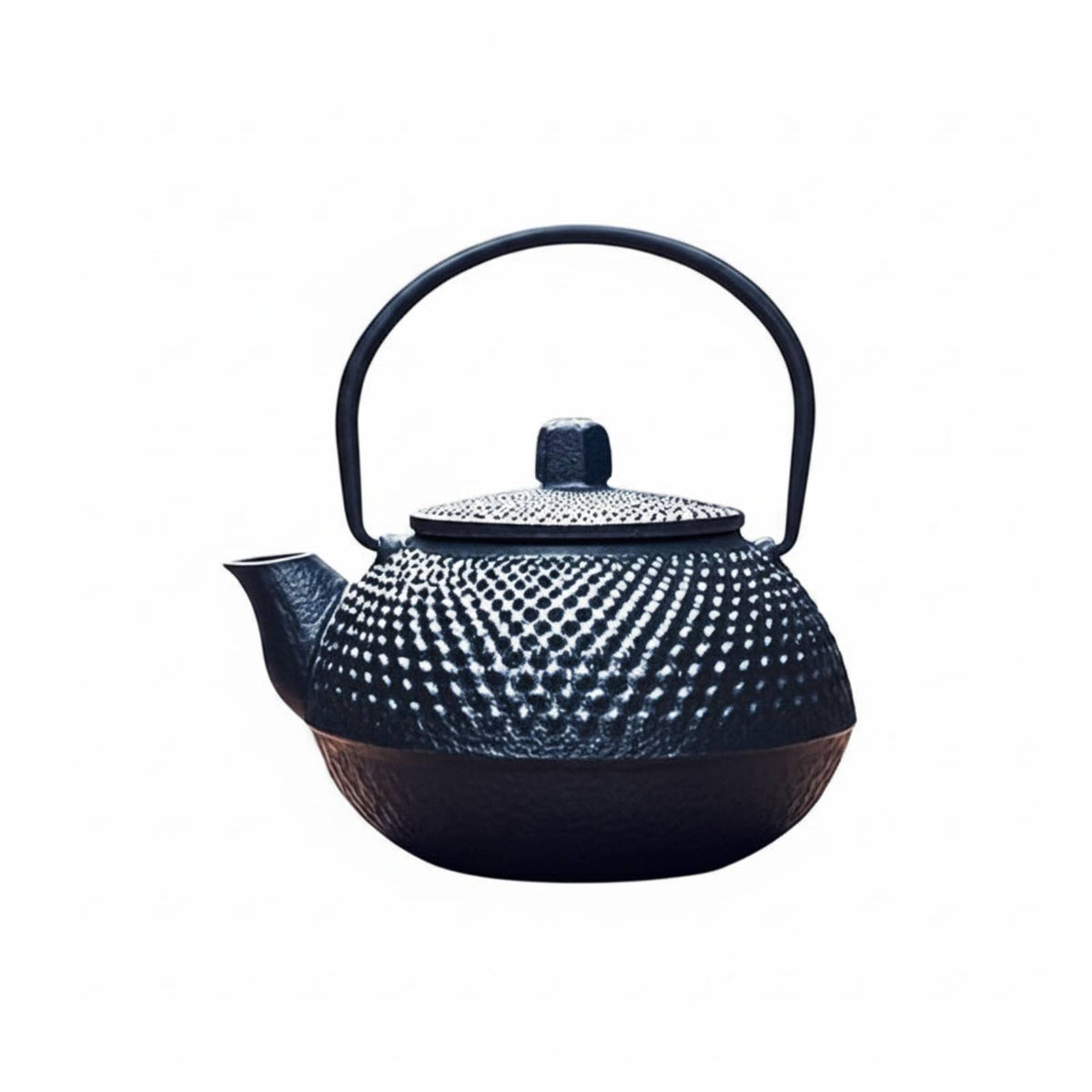 Mini Cast Iron Teapot Easy to Clean Hammered Cast Iron Teapot Rust Resistant