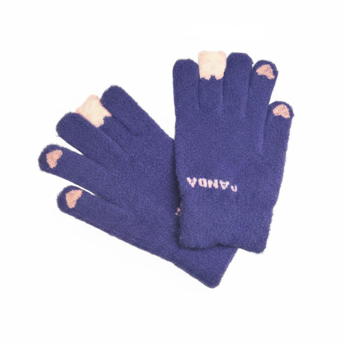 Panda Pattern Gloves Screen-Tap Capable Compatible Tap Screen Winter Gloves Soft Stretchy for Women, Cold Weather