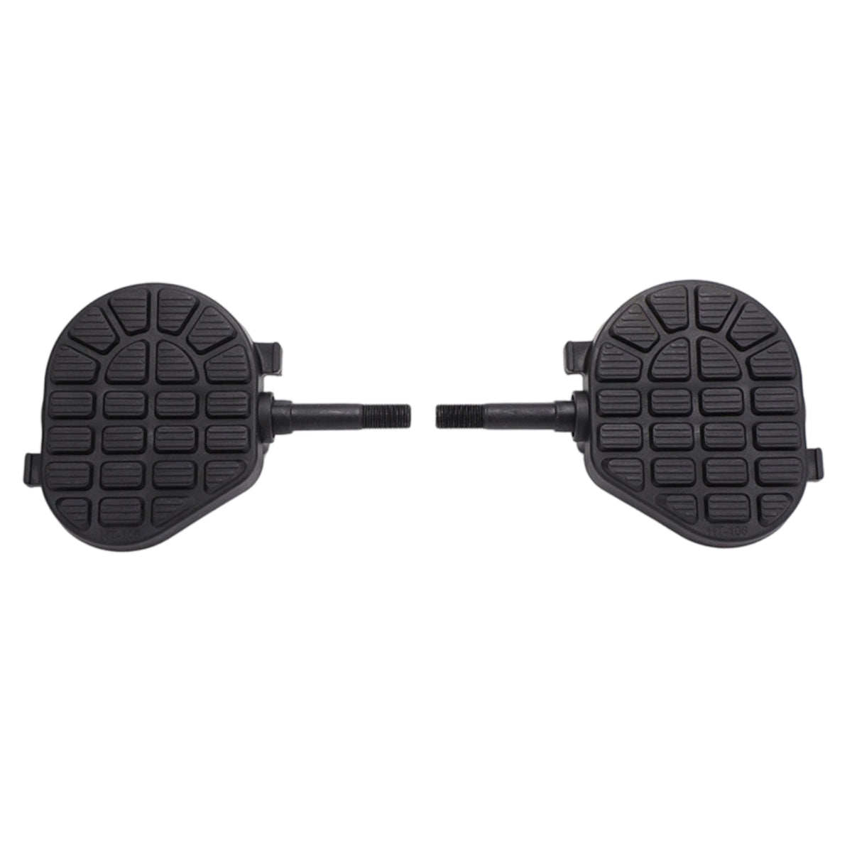 Exercise Bike Pedals Non-Slip Pedals with Adjustable Straps Wide Easy Installation for Cyclists, Home Gyms