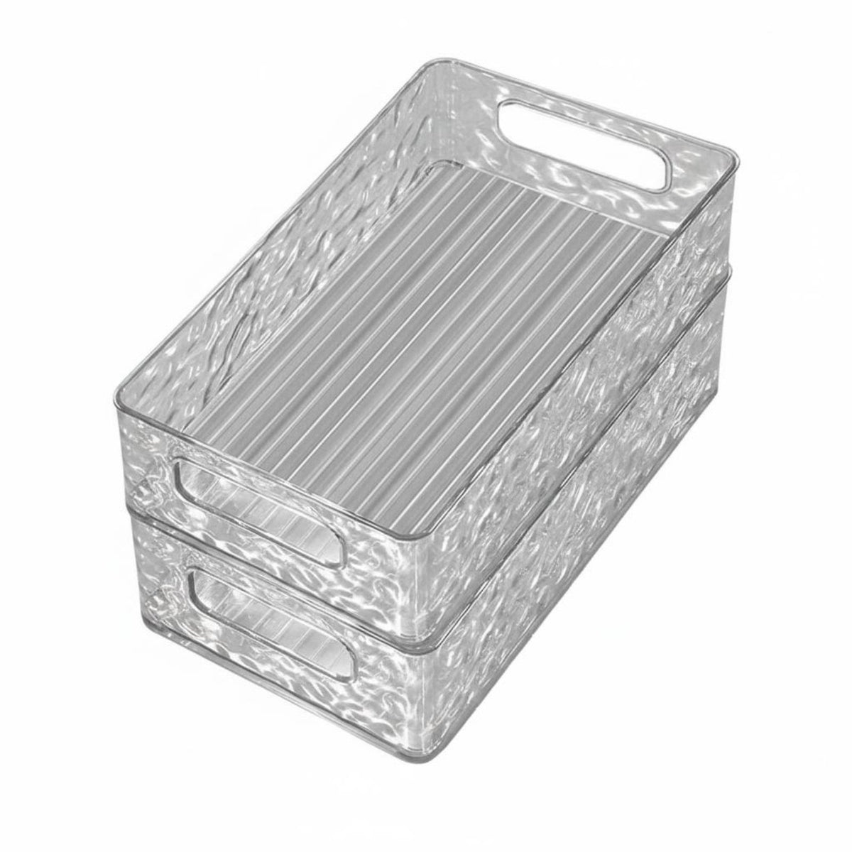 Transparent Makeup container Clear Design Cosmetic container accessible-topuncovereduncoveredtop reachibilityibility for Bedroom