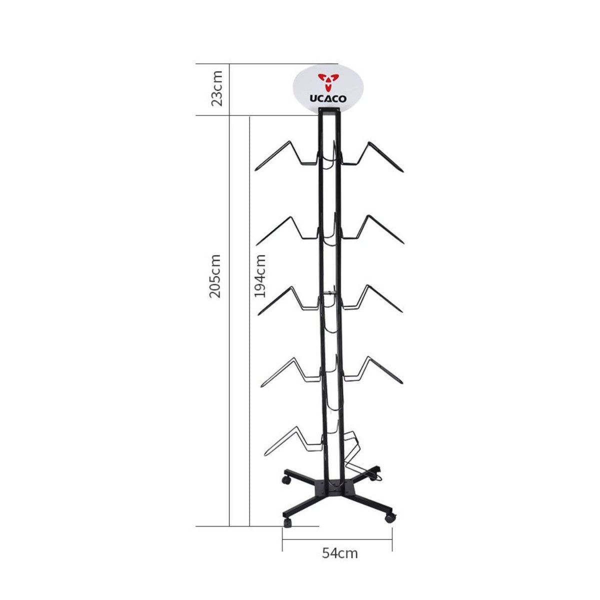 Helmet and Skate Display Stand Powder Coated Metal Helmet Display Rack Space Saving Roller Skate Storage Rack for Garage