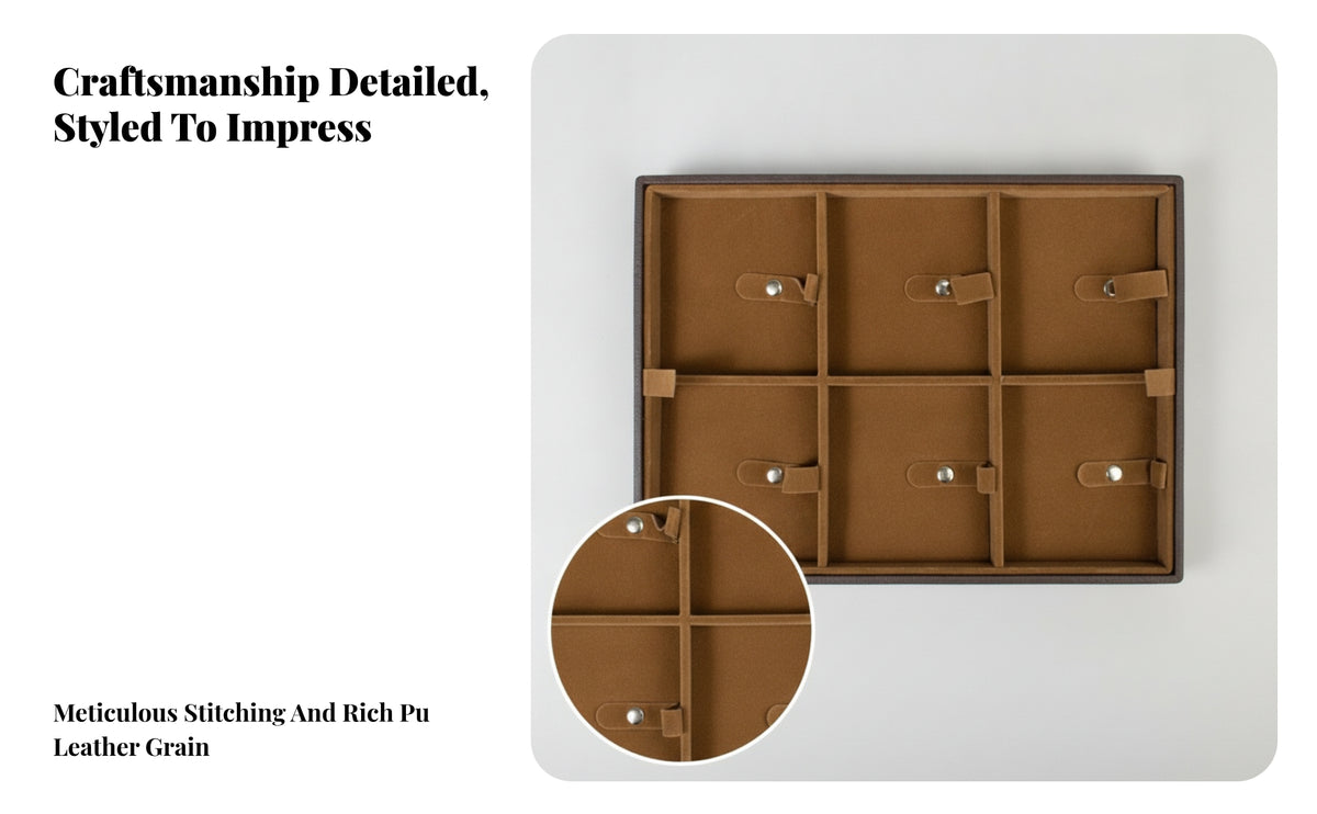 Jewelry Storage Case with Handle | zip closureAround Closure, Structured Hard Shell Design, portable jewelry Organizer with Zipper, for Dresser