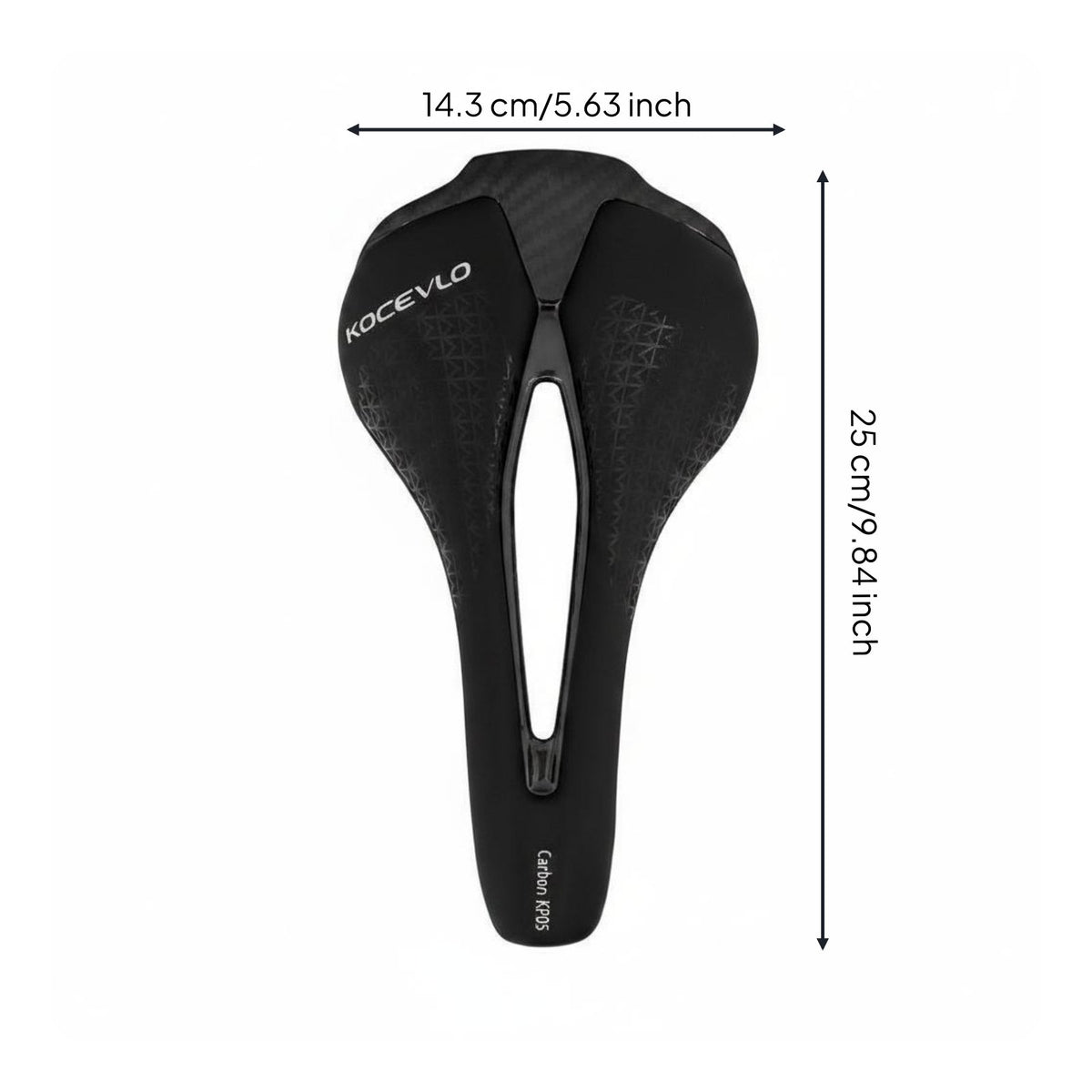Waterproof Ultralight Road Bike Saddle Breathable Carbon Bike Saddle Ergonomic Design