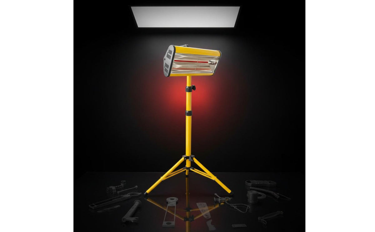 High Power Handheld Infrared Paint Dryer Fast Drying Auto Body Repair Heat Lamp Even Heating Handheld Paint Dryer for Professionals, Spray Booth