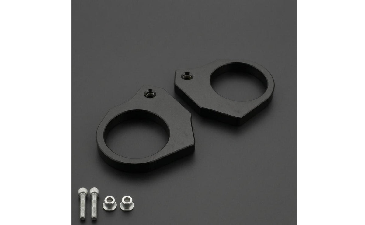 Motorcycle Handlebar Riser Adapter Black Aluminum Alloy for ZX1002BJF 2018-2025
