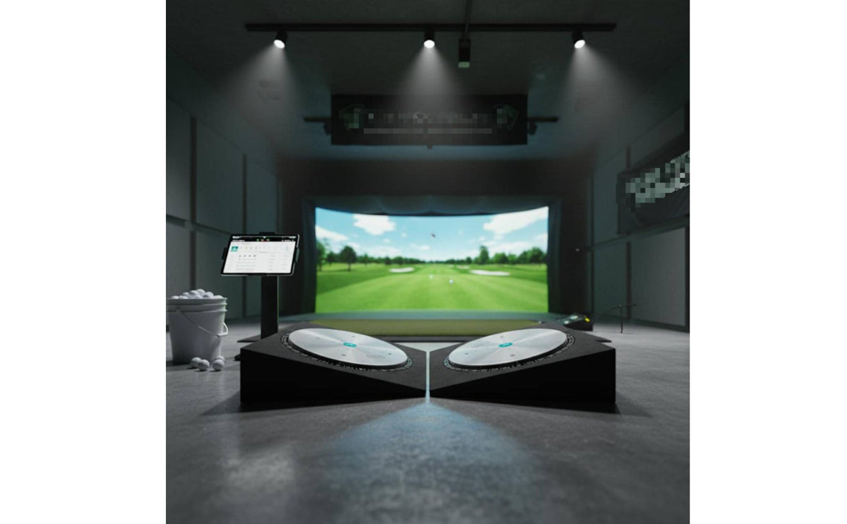 2 Pieces Corrects Posture Golf Body Turn Coach Portable Design Golf Rotation Training Platforms Non-Slip Surface Swing Rotation Board Set for Beginners