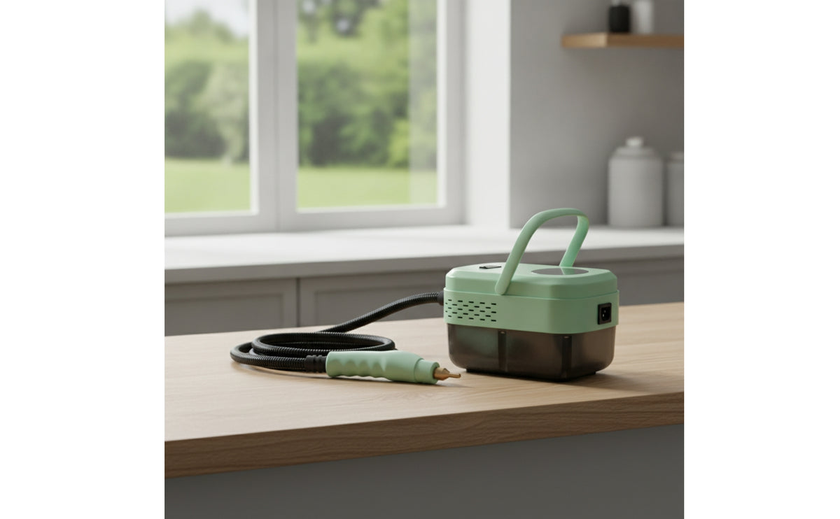 High-Temperature Handheld Steam Cleaner Multi-Purpose Handheld Steamer with Accessories Versatile Portable Steam Cleaner with Accessories Deep Cleaning for Homeowners, Renters, Bathroom, Kitchen, Home