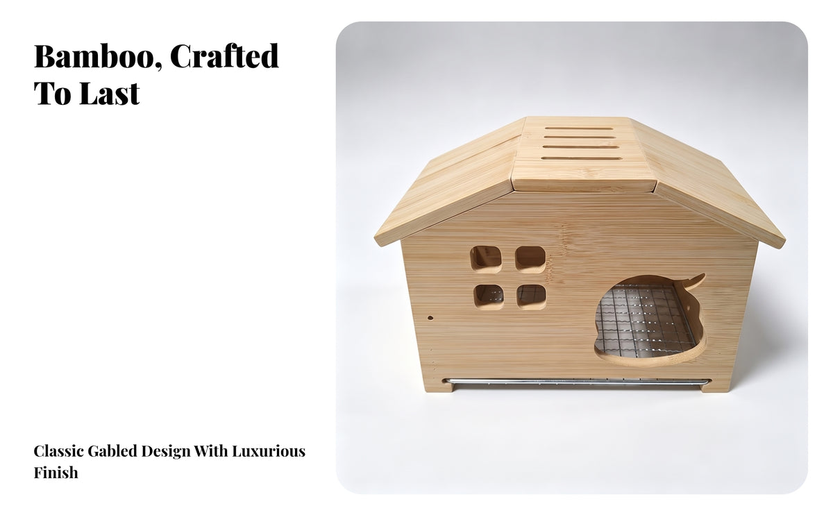 Comfortable Bamboo Breeding Box