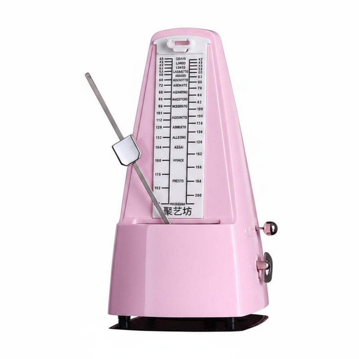 No Battery Mechanical Metronome Clear Beat Wind-up Metronome Easy Control for Students, Beginners, Exam Practice